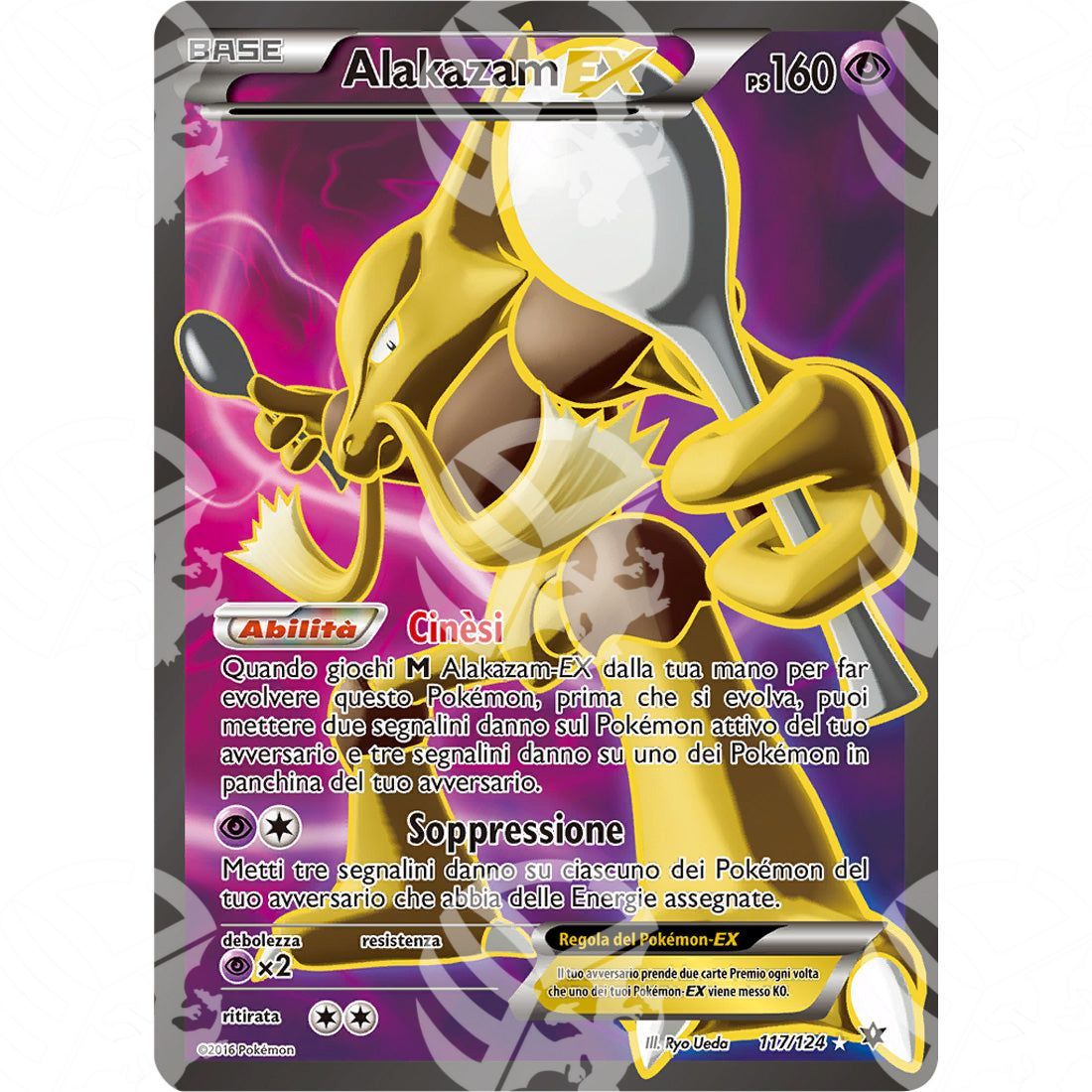 Destini Incrociati - Alakazam EX - Ultra Rare 117/124 - Warcard - Destini Incrociati - Alakazam EX - Ultra Rare 117/124 i prezzi più bassi sul mercato, solo da www.warcardshop.com! Carte singole, box, buste e mazzi.