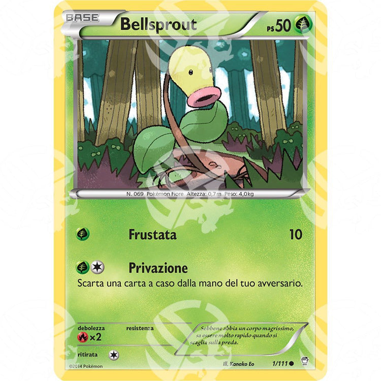 Colpi Furiosi - Bellsprout - 1/111 - Warcard - Colpi Furiosi - Bellsprout - 1/111 i prezzi più bassi sul mercato, solo da www.warcardshop.com! Carte singole, box, buste e mazzi.