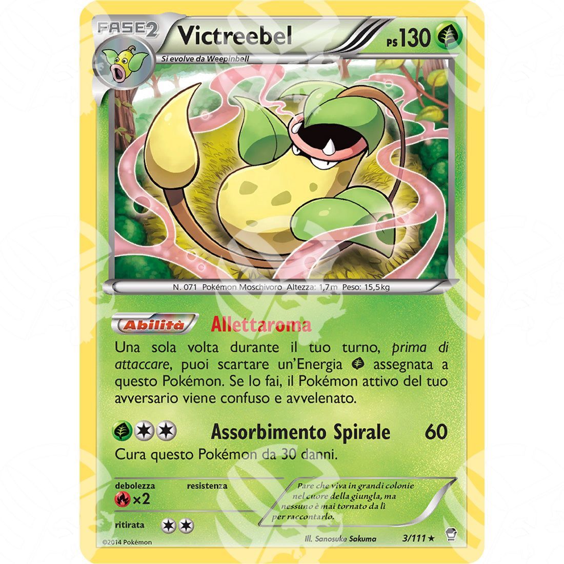 Colpi Furiosi - Victreebel - Holo Rare 3/111 - Warcard - Colpi Furiosi - Victreebel - Holo Rare 3/111 i prezzi più bassi sul mercato, solo da www.warcardshop.com! Carte singole, box, buste e mazzi.