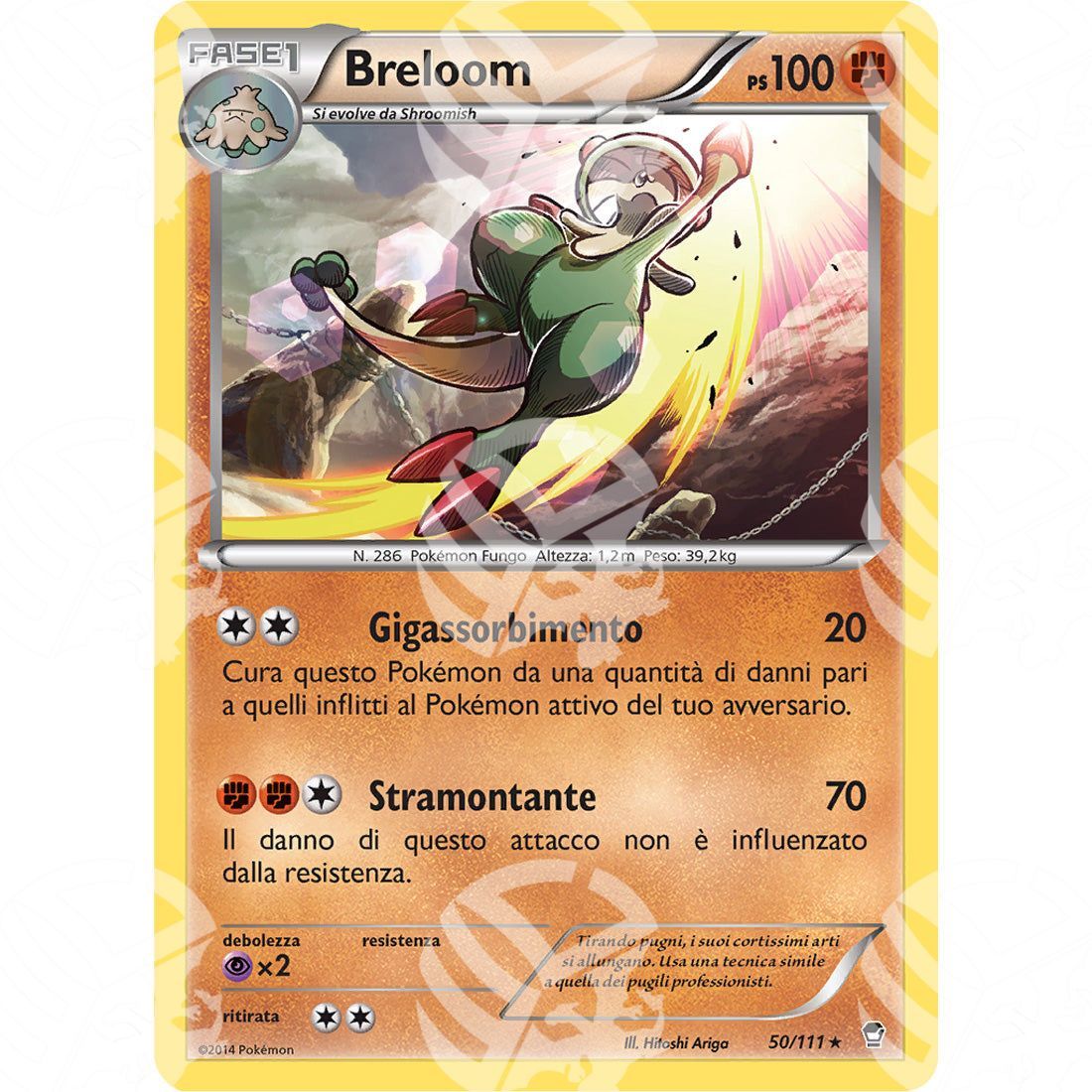 Colpi Furiosi - Breloom - 50/111 - Warcard - Colpi Furiosi - Breloom - 50/111 i prezzi più bassi sul mercato, solo da www.warcardshop.com! Carte singole, box, buste e mazzi.