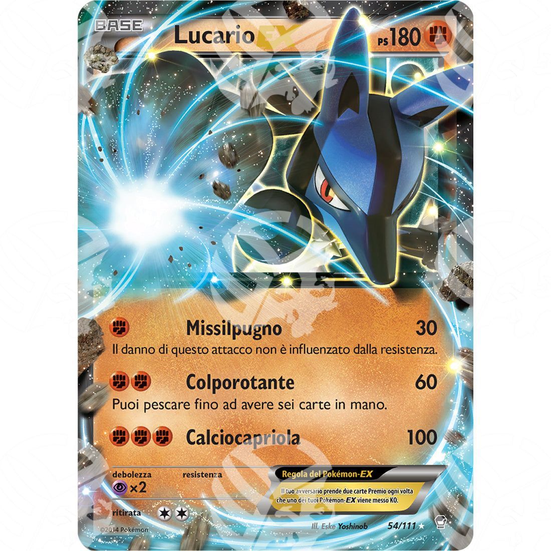 Colpi Furiosi - Lucario EX - 54/111 - Warcard - Colpi Furiosi - Lucario EX - 54/111 i prezzi più bassi sul mercato, solo da www.warcardshop.com! Carte singole, box, buste e mazzi.