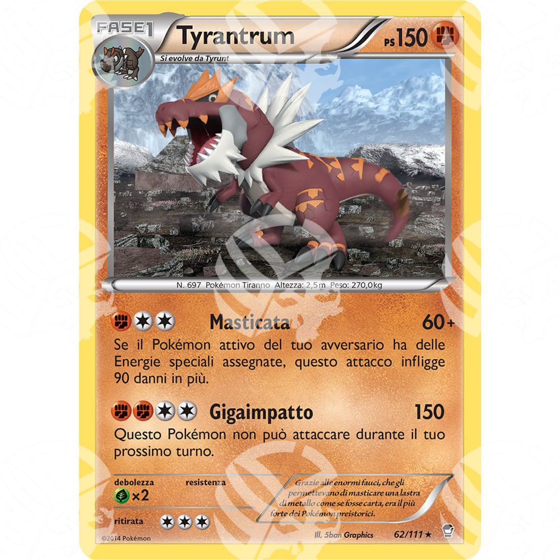 Colpi Furiosi - Tyrantrum - 62/111 - Warcard - Colpi Furiosi - Tyrantrum - 62/111 i prezzi più bassi sul mercato, solo da www.warcardshop.com! Carte singole, box, buste e mazzi.