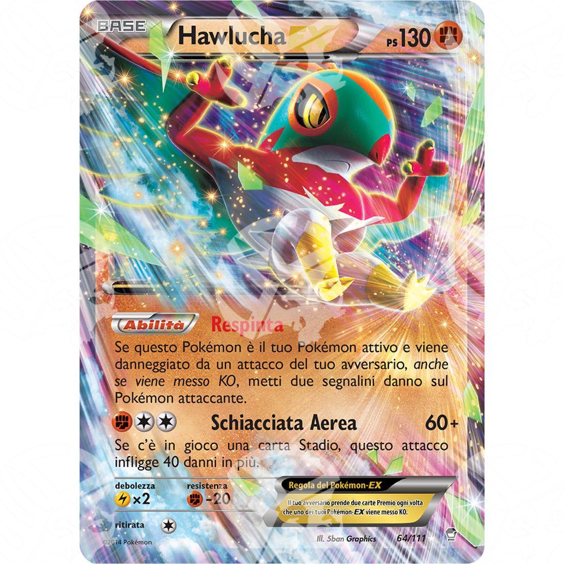 Colpi Furiosi - Hawlucha EX - 64/111 - Warcard - Colpi Furiosi - Hawlucha EX - 64/111 i prezzi più bassi sul mercato, solo da www.warcardshop.com! Carte singole, box, buste e mazzi.