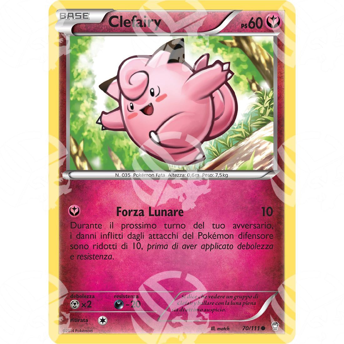 Colpi Furiosi - Clefairy - 70/111 - Warcard - Colpi Furiosi - Clefairy - 70/111 i prezzi più bassi sul mercato, solo da www.warcardshop.com! Carte singole, box, buste e mazzi.