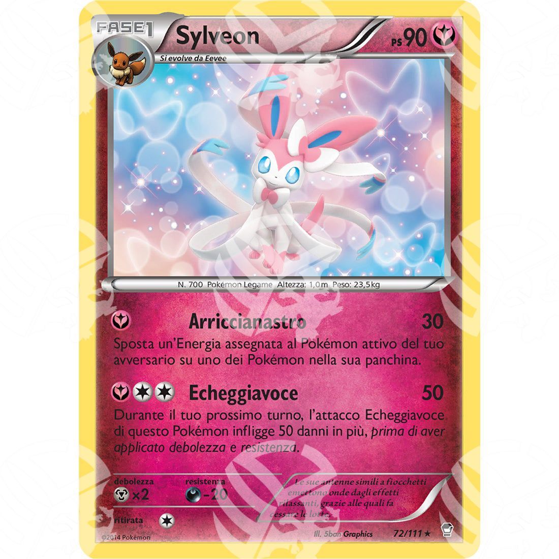 Colpi Furiosi - Sylveon - 72/111 - Warcard - Colpi Furiosi - Sylveon - 72/111 i prezzi più bassi sul mercato, solo da www.warcardshop.com! Carte singole, box, buste e mazzi.