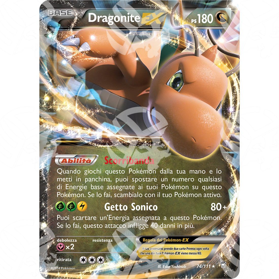 Colpi Furiosi - Dragonite EX - 74/111 - Warcard - Colpi Furiosi - Dragonite EX - 74/111 i prezzi più bassi sul mercato, solo da www.warcardshop.com! Carte singole, box, buste e mazzi.