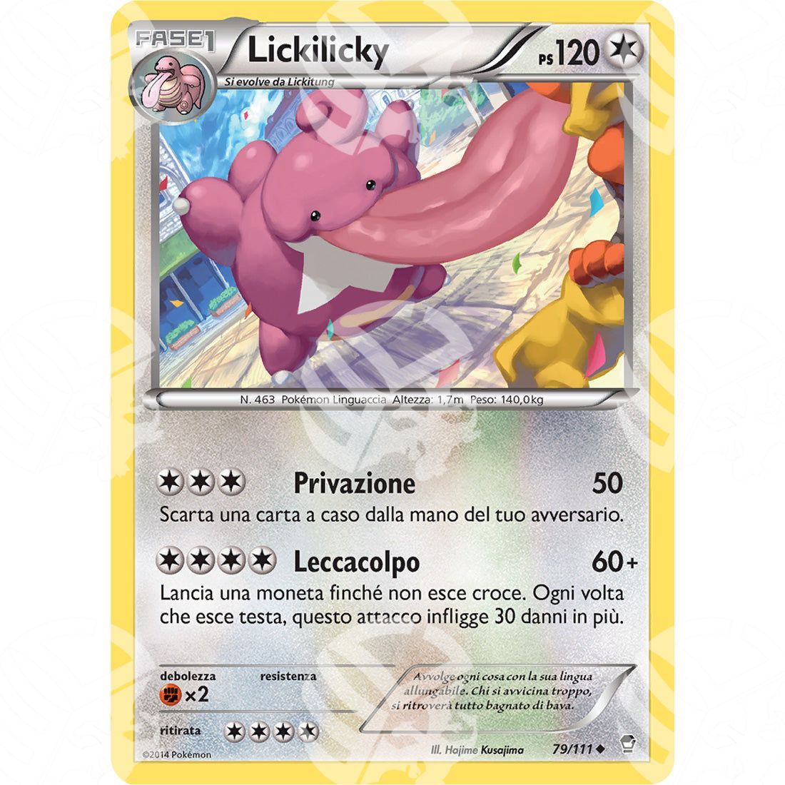 Colpi Furiosi - Lickilicky - 79/111 - Warcard - Colpi Furiosi - Lickilicky - 79/111 i prezzi più bassi sul mercato, solo da www.warcardshop.com! Carte singole, box, buste e mazzi.