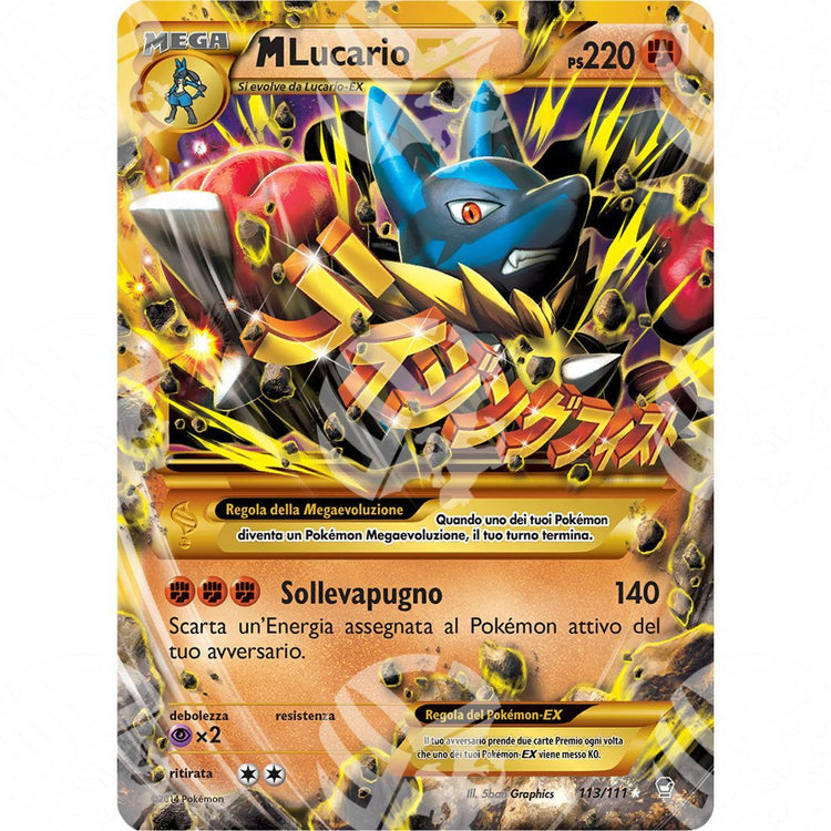 Colpi Furiosi - M Lucario EX - Secret Rare 113/111 - Warcard - Colpi Furiosi - M Lucario EX - Secret Rare 113/111 i prezzi più bassi sul mercato, solo da www.warcardshop.com! Carte singole, box, buste e mazzi.