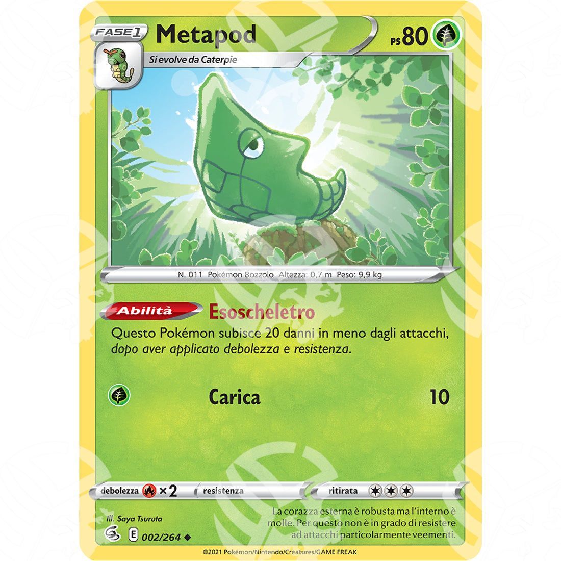 Colpo Fusione - Metapod - 002/264 - Warcard - Colpo Fusione - Metapod - 002/264 i prezzi più bassi sul mercato, solo da www.warcardshop.com! Carte singole, box, buste e mazzi.