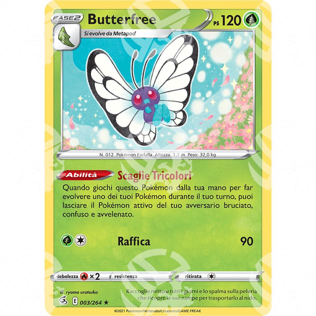 Colpo Fusione - Butterfree - 003/264 - Warcard - Colpo Fusione - Butterfree - 003/264 i prezzi più bassi sul mercato, solo da www.warcardshop.com! Carte singole, box, buste e mazzi.