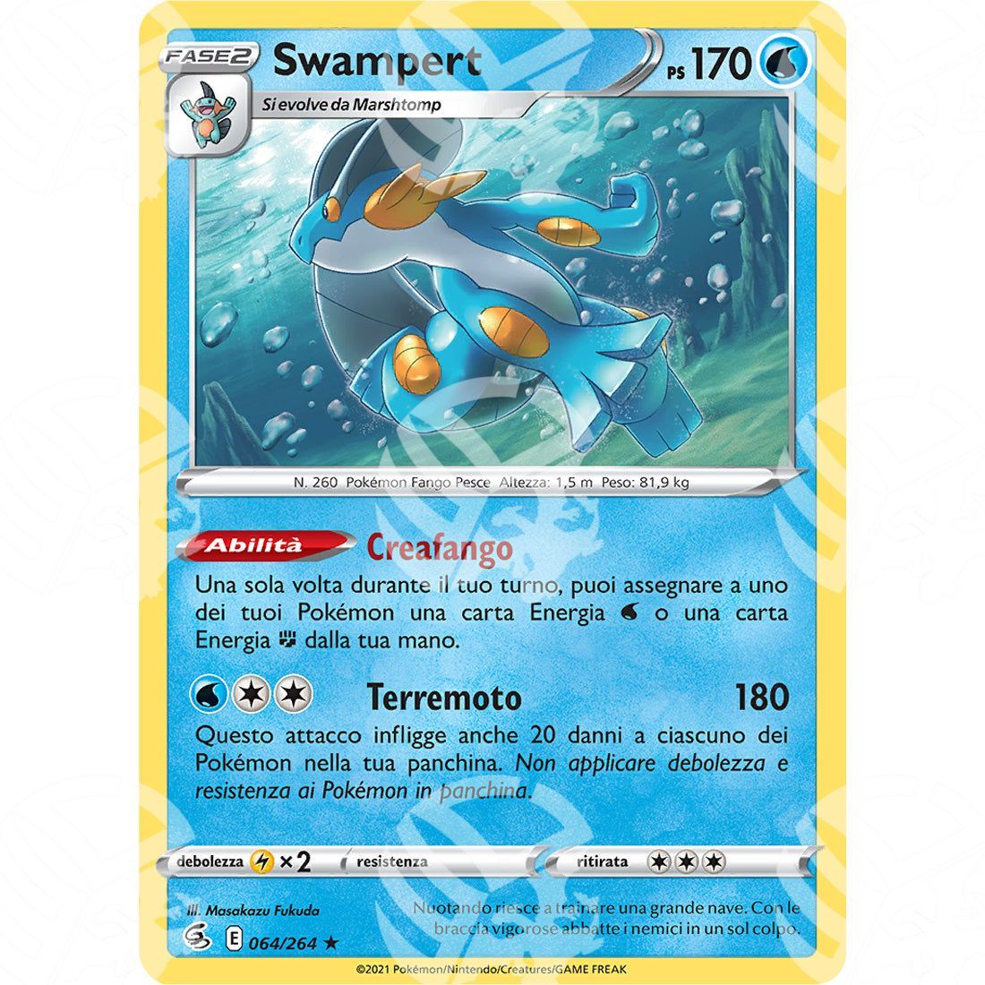 Colpo Fusione - Swampert - 064/264 - Warcard - Colpo Fusione - Swampert - 064/264 i prezzi più bassi sul mercato, solo da www.warcardshop.com! Carte singole, box, buste e mazzi.