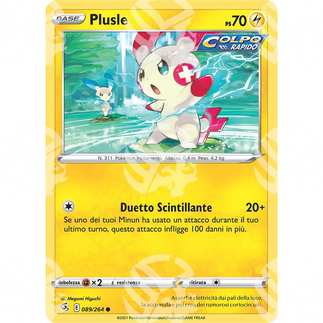 Colpo Fusione - Plusle - 089/264 - Warcard - Colpo Fusione - Plusle - 089/264 i prezzi più bassi sul mercato, solo da www.warcardshop.com! Carte singole, box, buste e mazzi.