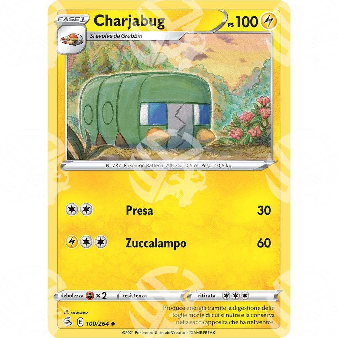 Colpo Fusione - Charjabug - 100/264 - Warcard - Colpo Fusione - Charjabug - 100/264 i prezzi più bassi sul mercato, solo da www.warcardshop.com! Carte singole, box, buste e mazzi.