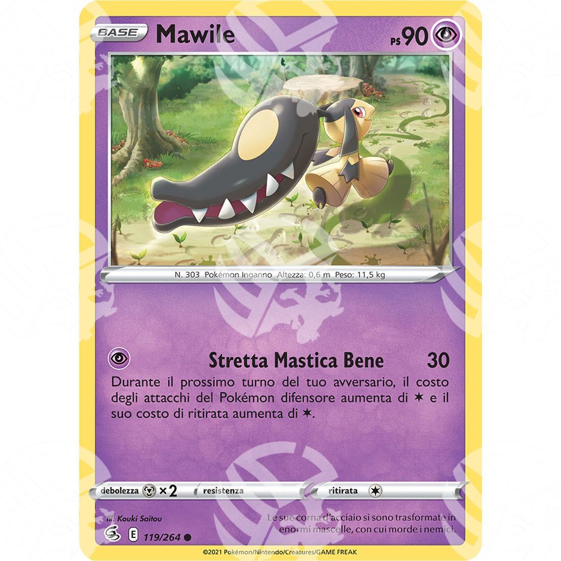 Colpo Fusione - Mawile - 119/264 - Warcard - Colpo Fusione - Mawile - 119/264 i prezzi più bassi sul mercato, solo da www.warcardshop.com! Carte singole, box, buste e mazzi.