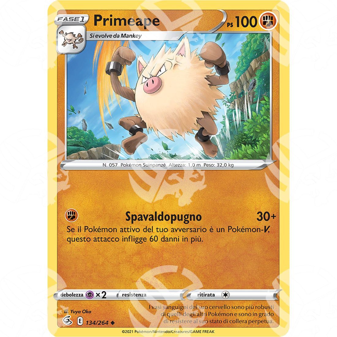 Colpo Fusione - Primeape - 134/264 - Warcard - Colpo Fusione - Primeape - 134/264 i prezzi più bassi sul mercato, solo da www.warcardshop.com! Carte singole, box, buste e mazzi.