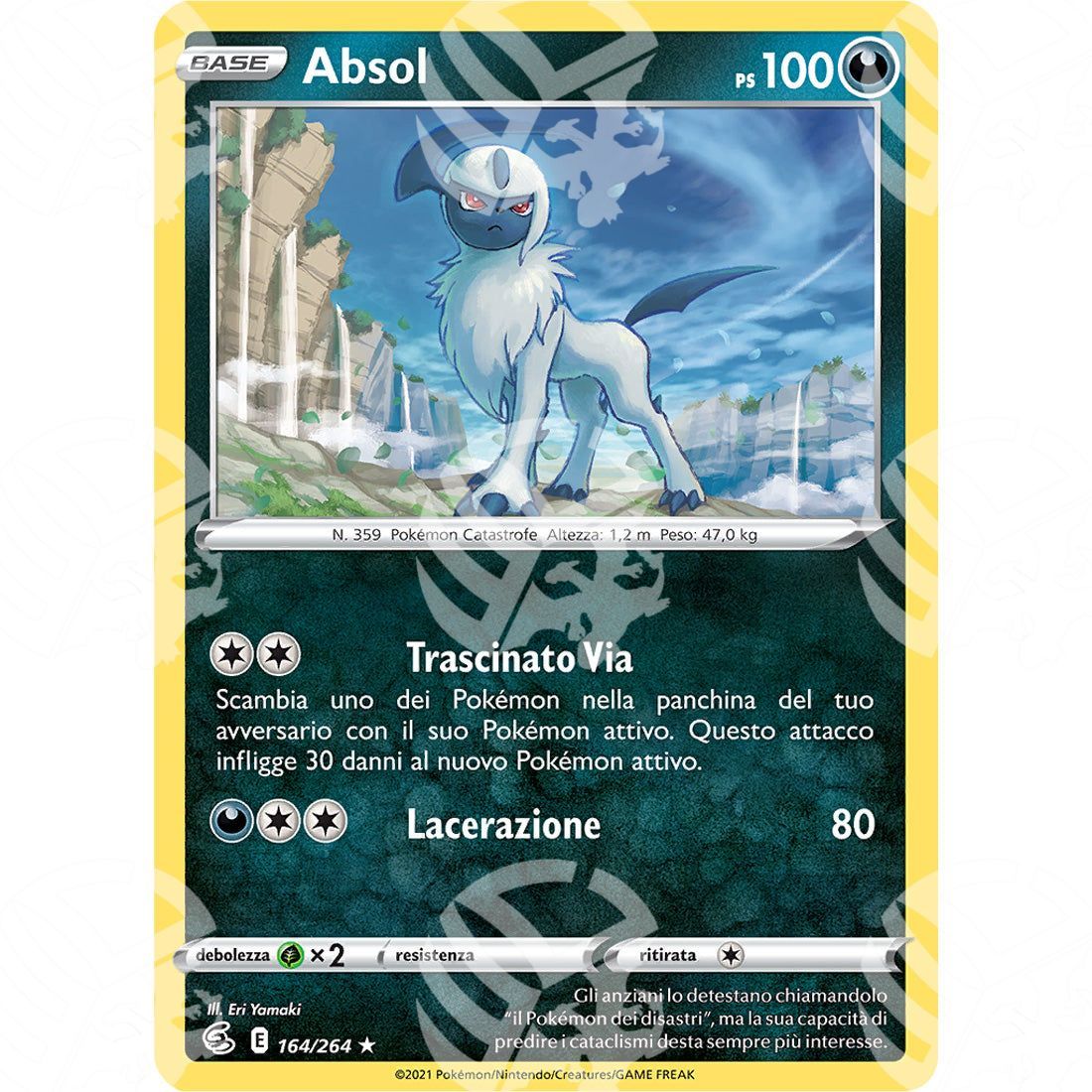 Colpo Fusione - Absol - 164/264 - Warcard - Colpo Fusione - Absol - 164/264 i prezzi più bassi sul mercato, solo da www.warcardshop.com! Carte singole, box, buste e mazzi.