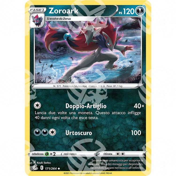 Colpo Fusione - Zoroark - 171/264 - Warcard - Colpo Fusione - Zoroark - 171/264 i prezzi più bassi sul mercato, solo da www.warcardshop.com! Carte singole, box, buste e mazzi.