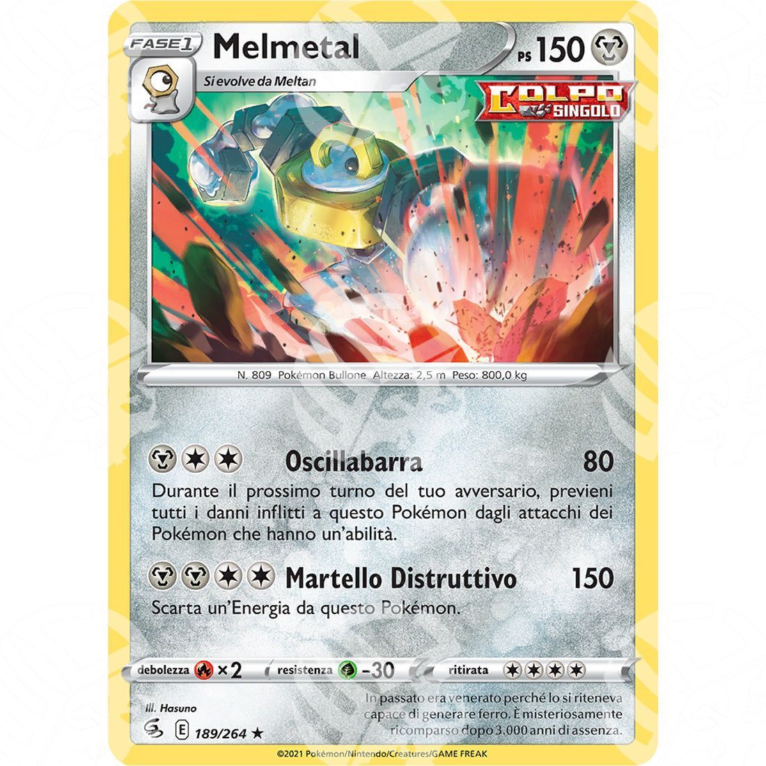 Colpo Fusione - Melmetal - 189/264 - Warcard - Colpo Fusione - Melmetal - 189/264 i prezzi più bassi sul mercato, solo da www.warcardshop.com! Carte singole, box, buste e mazzi.