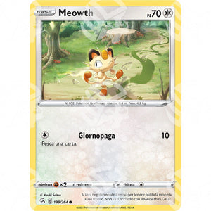 Colpo Fusione - Meowth - 199/264 - Warcard - Colpo Fusione - Meowth - 199/264 i prezzi più bassi sul mercato, solo da www.warcardshop.com! Carte singole, box, buste e mazzi.