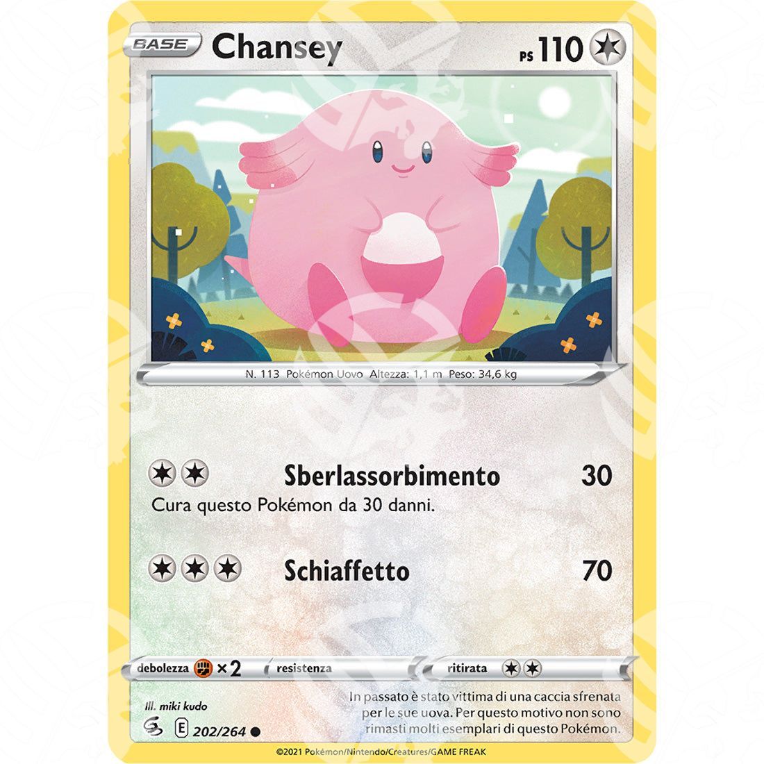 Colpo Fusione - Chansey - 202/264 - Warcard - Colpo Fusione - Chansey - 202/264 i prezzi più bassi sul mercato, solo da www.warcardshop.com! Carte singole, box, buste e mazzi.