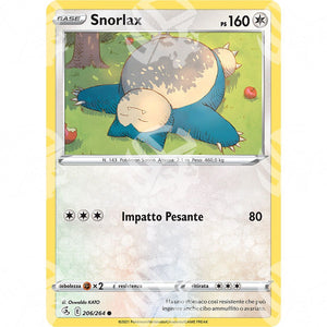 Colpo Fusione - Snorlax - 206/264 - Warcard - Colpo Fusione - Snorlax - 206/264 i prezzi più bassi sul mercato, solo da www.warcardshop.com! Carte singole, box, buste e mazzi.