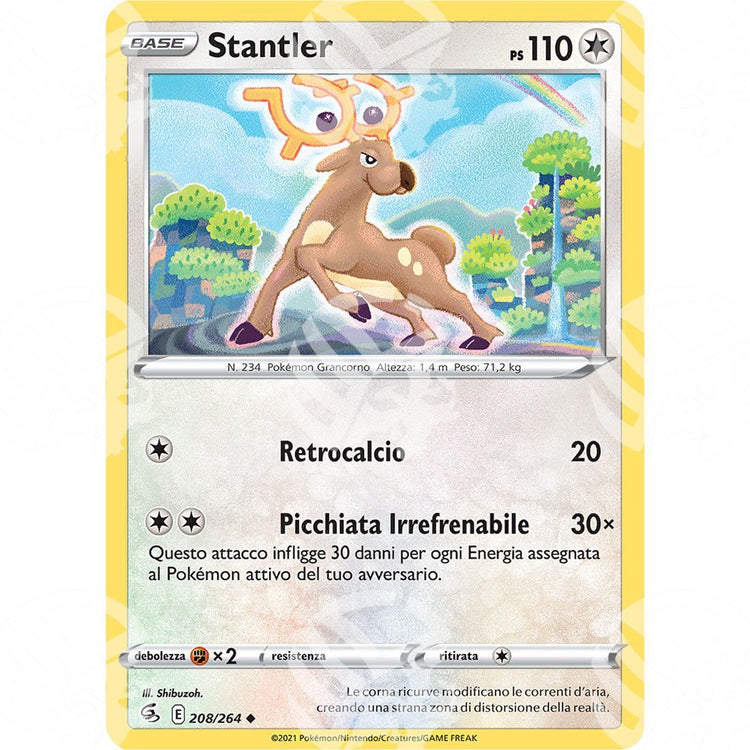 Colpo Fusione - Stantler - 208/264 - Warcard - Colpo Fusione - Stantler - 208/264 i prezzi più bassi sul mercato, solo da www.warcardshop.com! Carte singole, box, buste e mazzi.