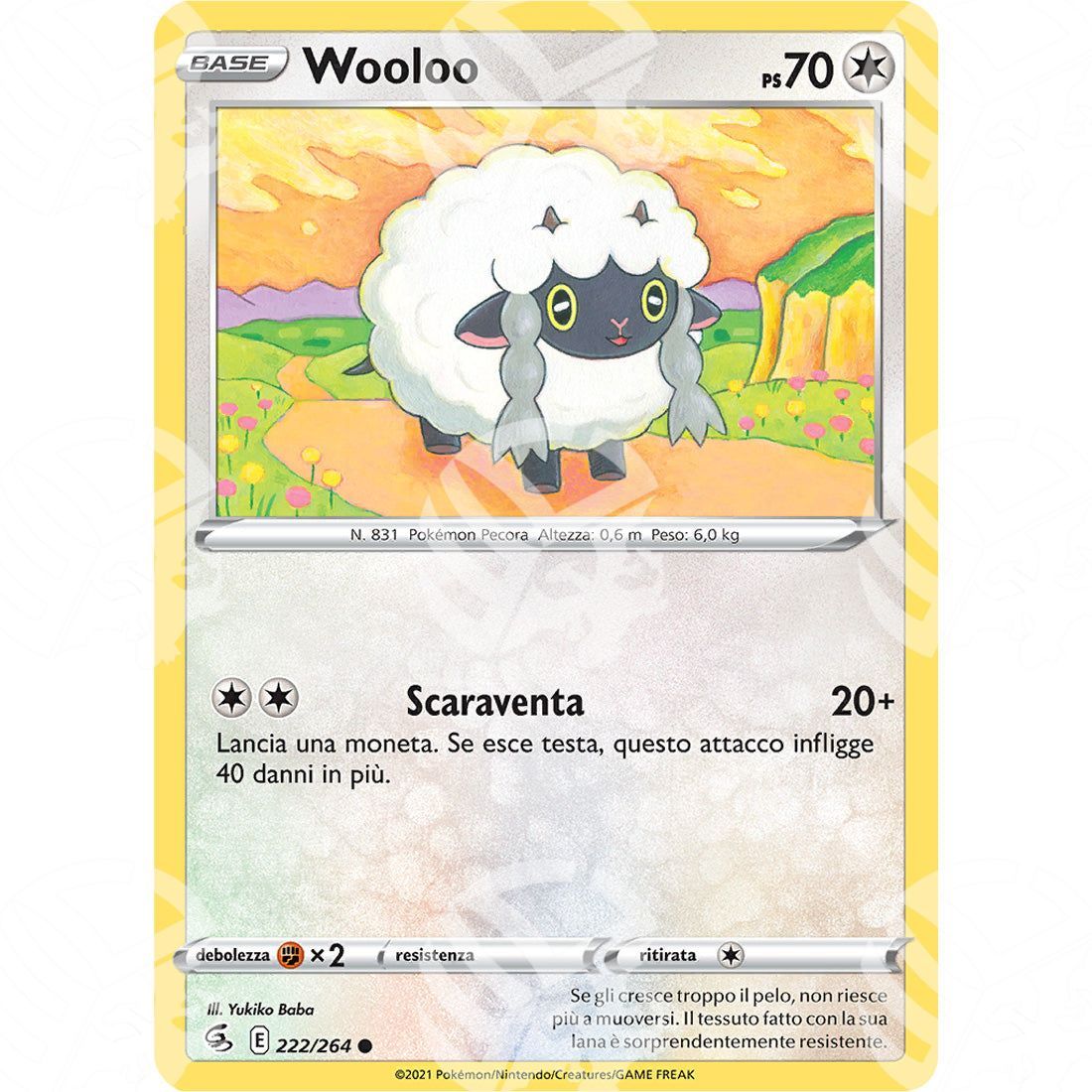 Colpo Fusione - Wooloo - 222/264 - Warcard - Colpo Fusione - Wooloo - 222/264 i prezzi più bassi sul mercato, solo da www.warcardshop.com! Carte singole, box, buste e mazzi.