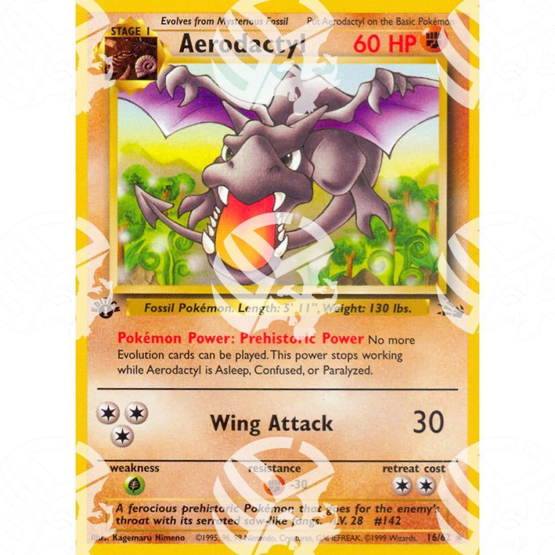 Fossil - Aerodactyl - 16/62 - Warcard - Fossil - Aerodactyl - 16/62 i prezzi più bassi sul mercato, solo da www.warcardshop.com! Carte singole, box, buste e mazzi.