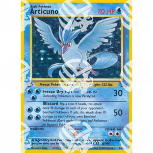 Fossil - Articuno - Holo Rare 2/62 - Warcard - Fossil - Articuno - Holo Rare 2/62 i prezzi più bassi sul mercato, solo da www.warcardshop.com! Carte singole, box, buste e mazzi.