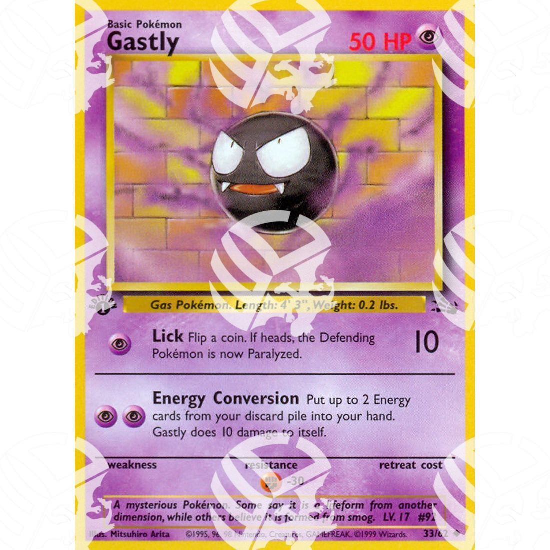 Fossil - Gastly - 33/62 - Warcard - Fossil - Gastly - 33/62 i prezzi più bassi sul mercato, solo da www.warcardshop.com! Carte singole, box, buste e mazzi.