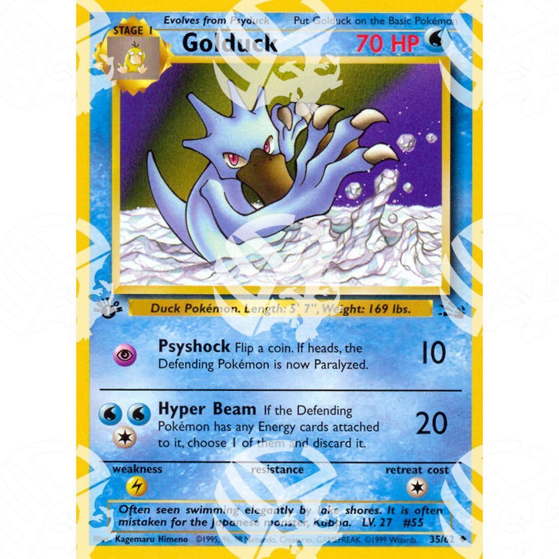 Fossil - Golduck - 35/62 - Warcard - Fossil - Golduck - 35/62 i prezzi più bassi sul mercato, solo da www.warcardshop.com! Carte singole, box, buste e mazzi.