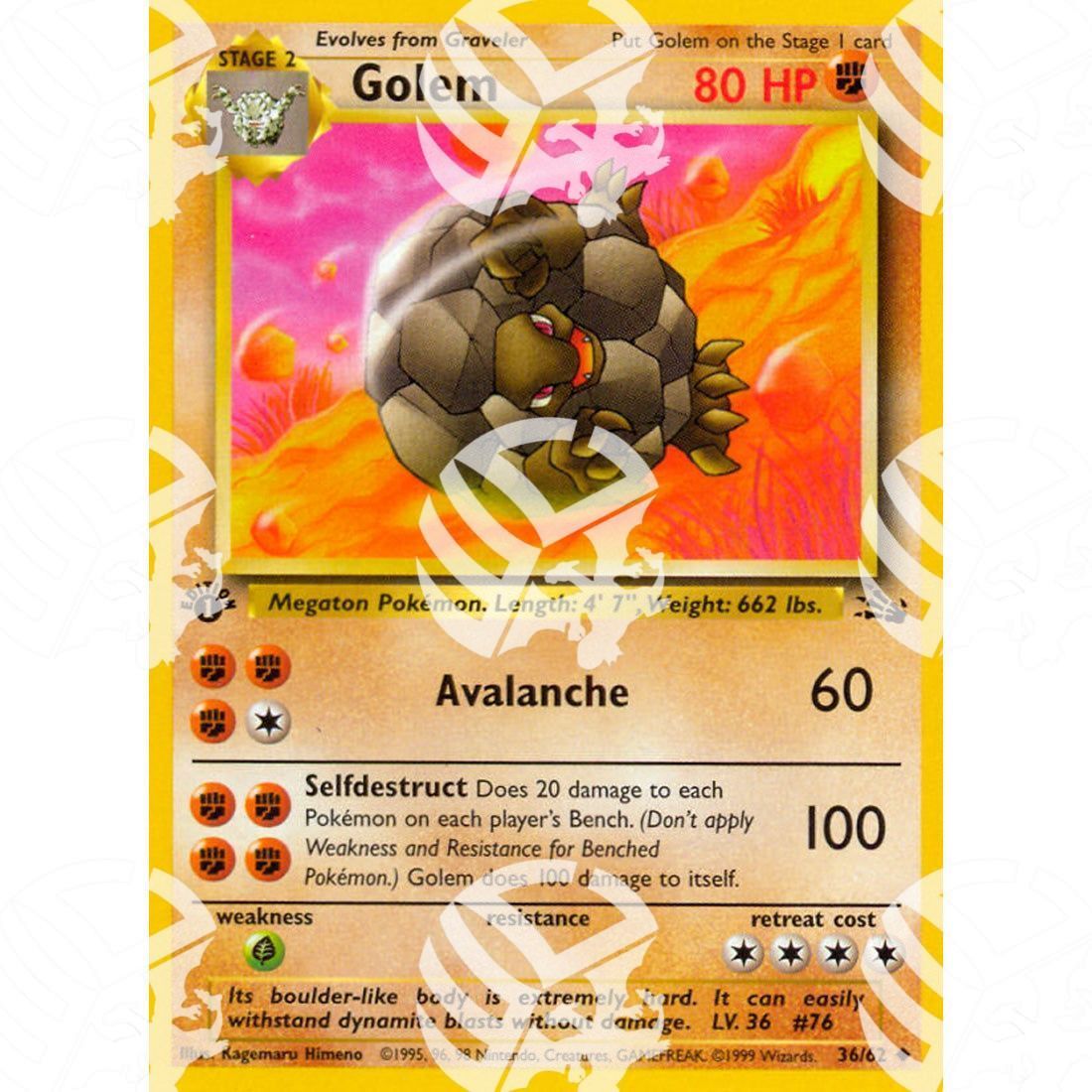 Fossil - Golem - 36/62 - Warcard - Fossil - Golem - 36/62 i prezzi più bassi sul mercato, solo da www.warcardshop.com! Carte singole, box, buste e mazzi.