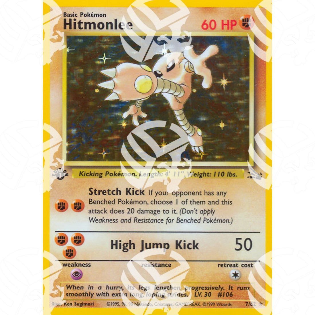 Fossil - Hitmonlee - Holo Rare 7/62 - Warcard - Fossil - Hitmonlee - Holo Rare 7/62 i prezzi più bassi sul mercato, solo da www.warcardshop.com! Carte singole, box, buste e mazzi.