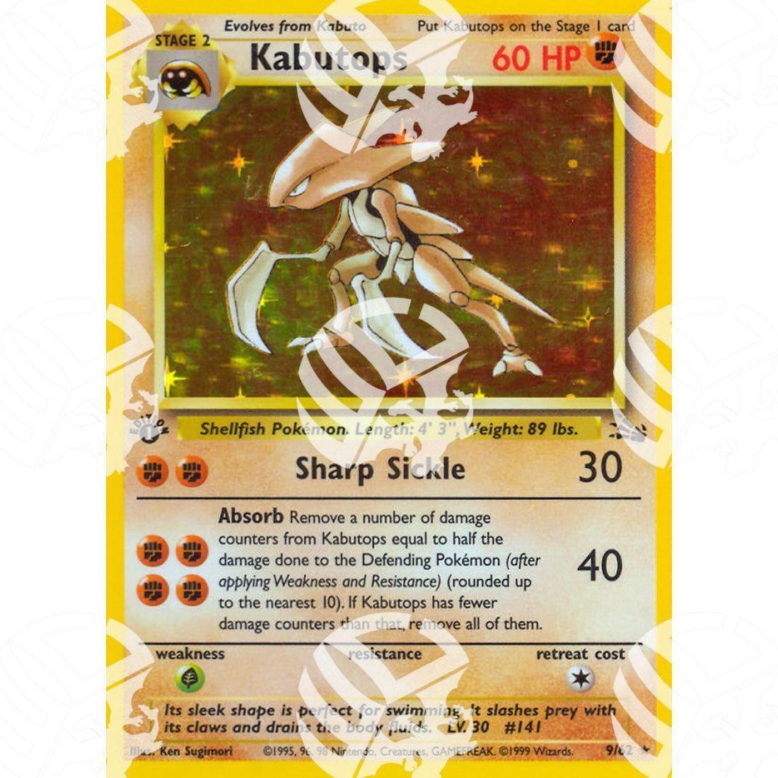 Fossil - Kabutops - Holo Rare 9/62 - Warcard - Fossil - Kabutops - Holo Rare 9/62 i prezzi più bassi sul mercato, solo da www.warcardshop.com! Carte singole, box, buste e mazzi.