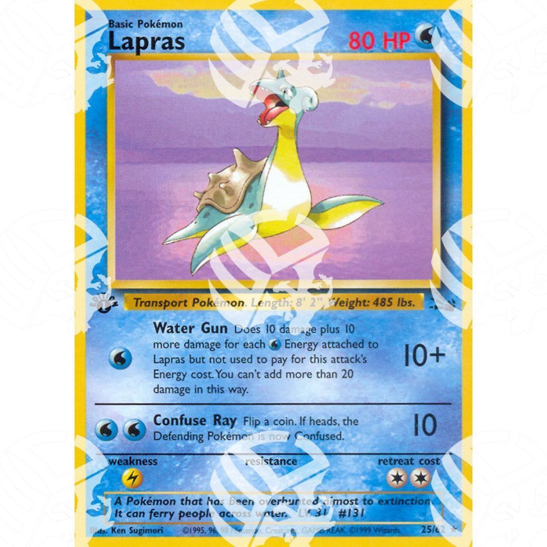 Fossil - Lapras - 25/62 - Warcard - Fossil - Lapras - 25/62 i prezzi più bassi sul mercato, solo da www.warcardshop.com! Carte singole, box, buste e mazzi.