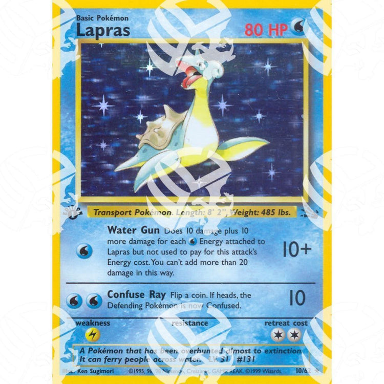 Fossil - Lapras - Holo Rare 10/62 - Warcard - Fossil - Lapras - Holo Rare 10/62 i prezzi più bassi sul mercato, solo da www.warcardshop.com! Carte singole, box, buste e mazzi.