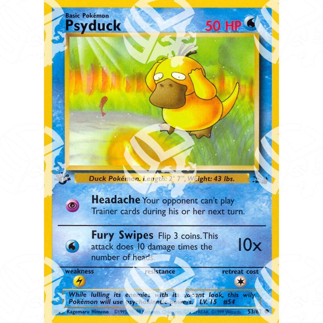 Fossil - Psyduck - 53/62 - Warcard - Fossil - Psyduck - 53/62 i prezzi più bassi sul mercato, solo da www.warcardshop.com! Carte singole, box, buste e mazzi.