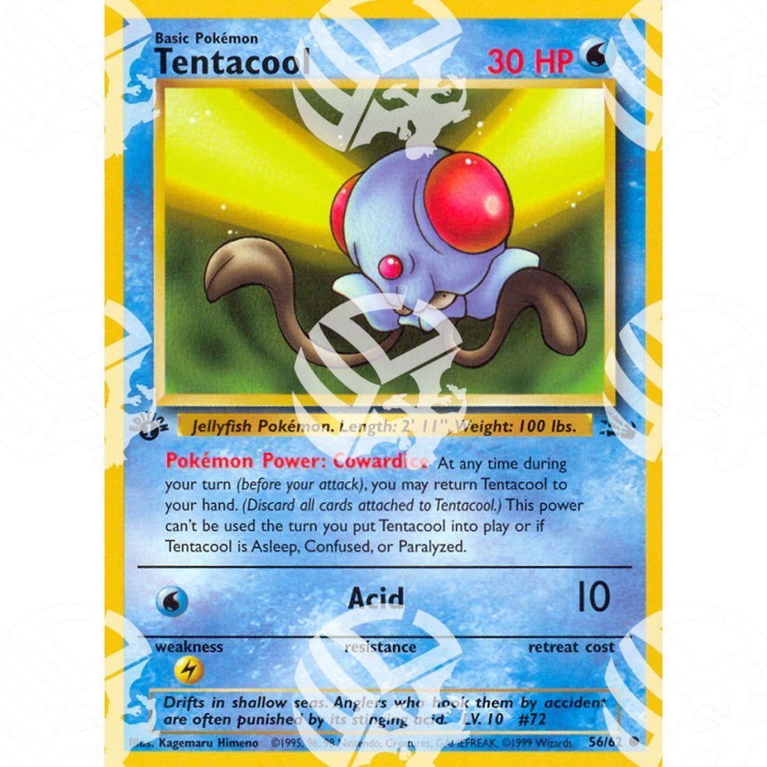 Fossil - Tentacool - 56/62 - Warcard - Fossil - Tentacool - 56/62 i prezzi più bassi sul mercato, solo da www.warcardshop.com! Carte singole, box, buste e mazzi.