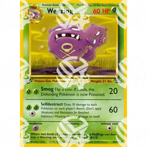 Fossil - Weezing - 45/62 - Warcard - Fossil - Weezing - 45/62 i prezzi più bassi sul mercato, solo da www.warcardshop.com! Carte singole, box, buste e mazzi.