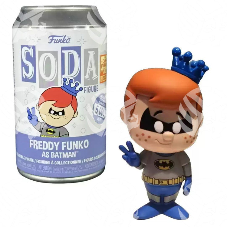 Funko Soda Freddy Funko as Batman 1/5000 - Warcard - Funko Pop i prezzi più bassi sul mercato, solo da www.warcardshop.com! Carte singole, box, buste e mazzi.