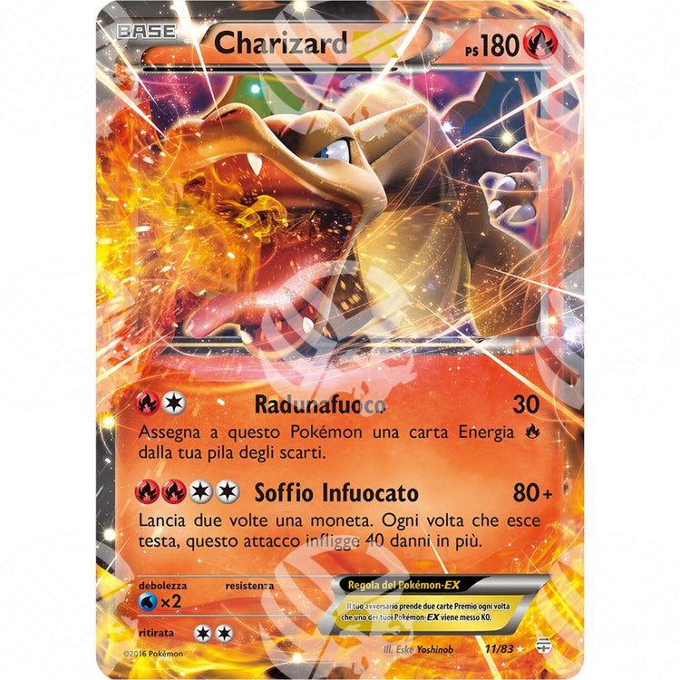 Generazioni - Charizard EX - Holo Rare 11/83 - Warcard - Generazioni - Charizard EX - Holo Rare 11/83 i prezzi più bassi sul mercato, solo da www.warcardshop.com! Carte singole, box, buste e mazzi.