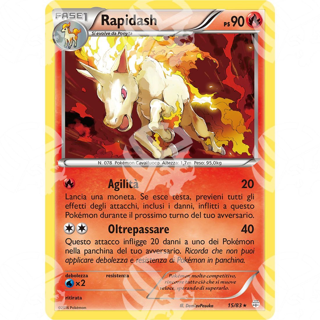 Generazioni - Rapidash - 15/83 - Warcard - Generazioni - Rapidash - 15/83 i prezzi più bassi sul mercato, solo da www.warcardshop.com! Carte singole, box, buste e mazzi.