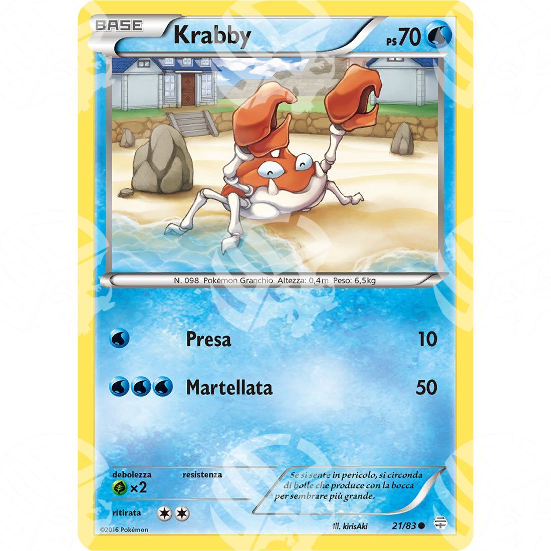 Generazioni - Krabby - 21/83 - Warcard - Generazioni - Krabby - 21/83 i prezzi più bassi sul mercato, solo da www.warcardshop.com! Carte singole, box, buste e mazzi.