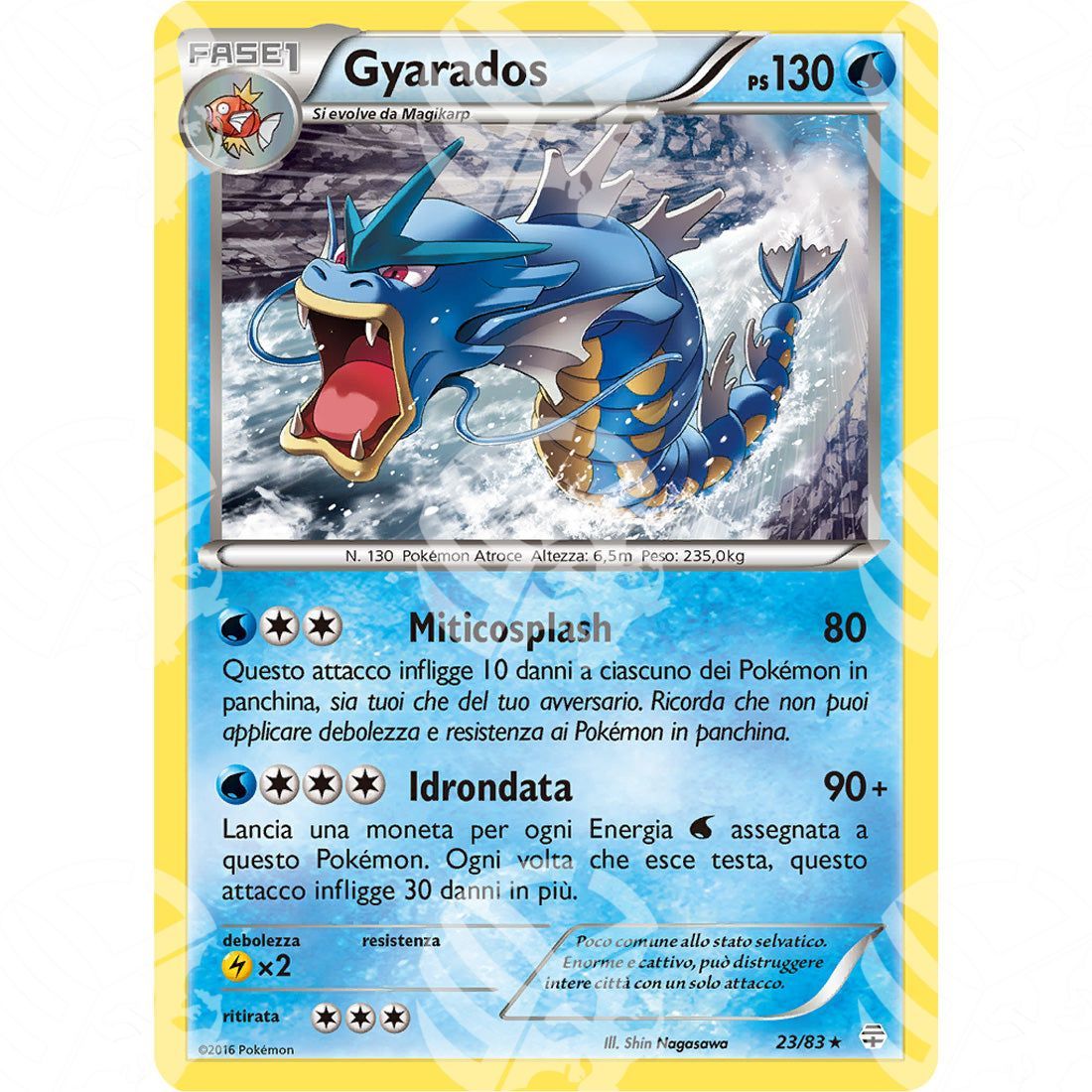 Generazioni - Gyarados - 23/83 - Warcard - Generazioni - Gyarados - 23/83 i prezzi più bassi sul mercato, solo da www.warcardshop.com! Carte singole, box, buste e mazzi.