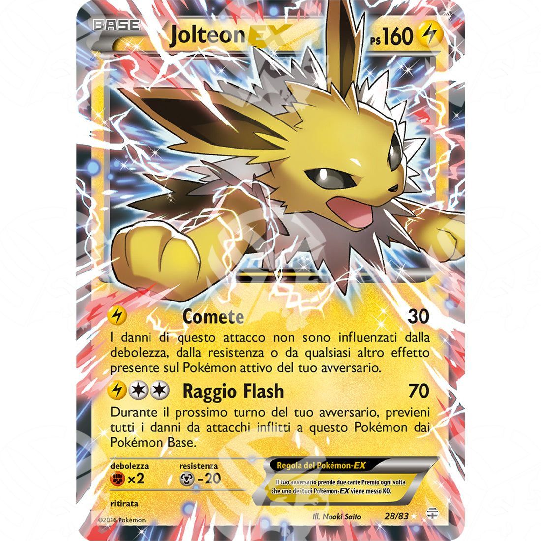 Generazioni - Jolteon EX - Holo Rare 28/83 - Warcard - Generazioni - Jolteon EX - Holo Rare 28/83 i prezzi più bassi sul mercato, solo da www.warcardshop.com! Carte singole, box, buste e mazzi.