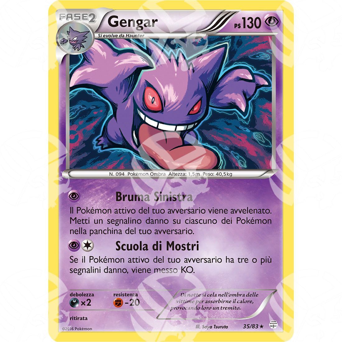 Generazioni - Gengar - Holo Rare 35/83 - Warcard - Generazioni - Gengar - Holo Rare 35/83 i prezzi più bassi sul mercato, solo da www.warcardshop.com! Carte singole, box, buste e mazzi.