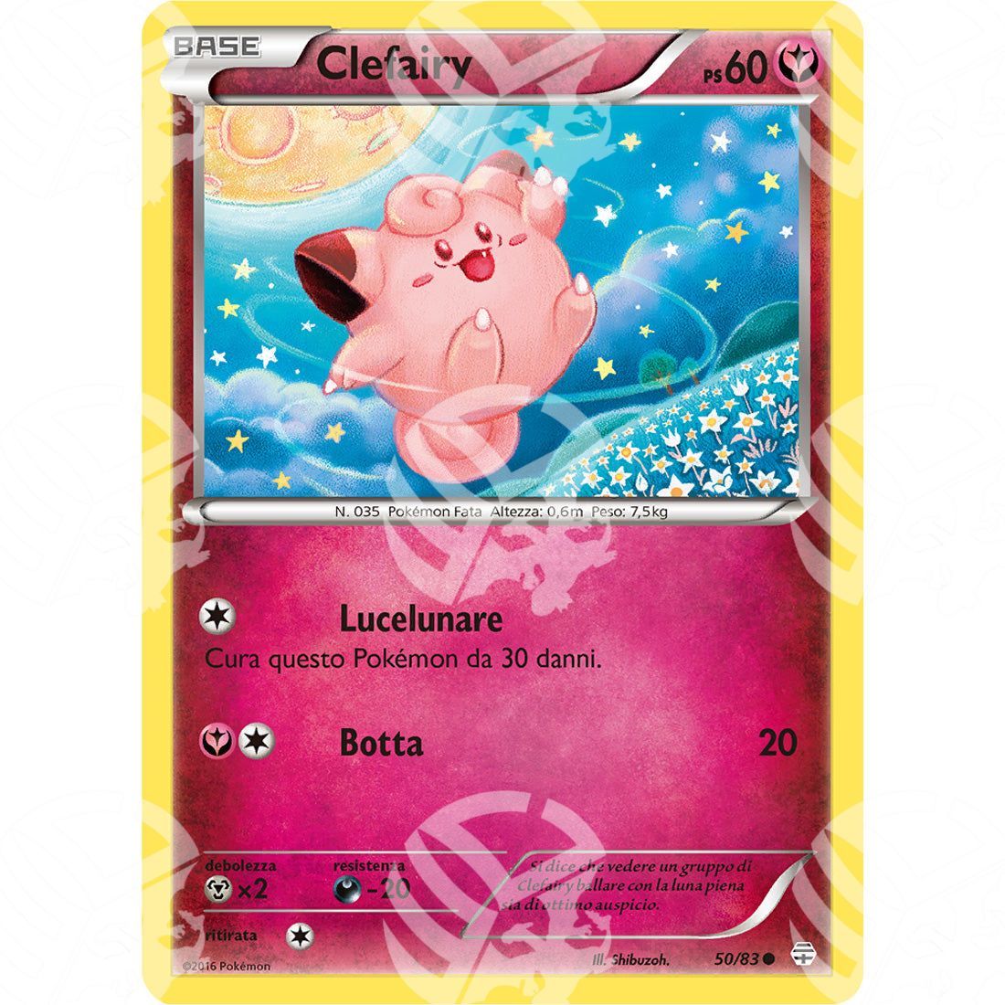 Generazioni - Clefairy - 50/83 - Warcard - Generazioni - Clefairy - 50/83 i prezzi più bassi sul mercato, solo da www.warcardshop.com! Carte singole, box, buste e mazzi.