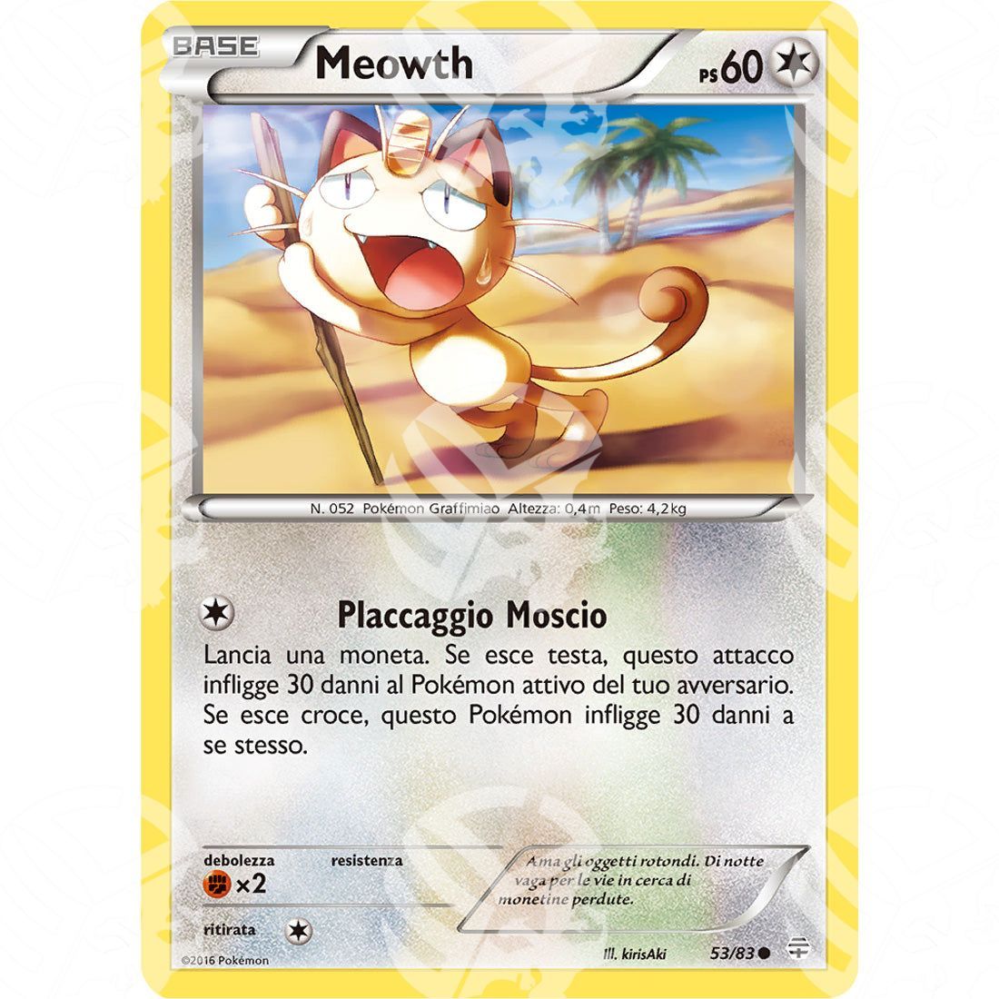 Generazioni - Meowth - 53/83 - Warcard - Generazioni - Meowth - 53/83 i prezzi più bassi sul mercato, solo da www.warcardshop.com! Carte singole, box, buste e mazzi.