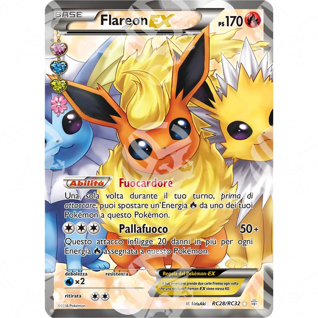 Generazioni - Flareon EX - Ultra Rare RC28/RC32 - Warcard - Generazioni - Flareon EX - Ultra Rare RC28/RC32 i prezzi più bassi sul mercato, solo da www.warcardshop.com! Carte singole, box, buste e mazzi.