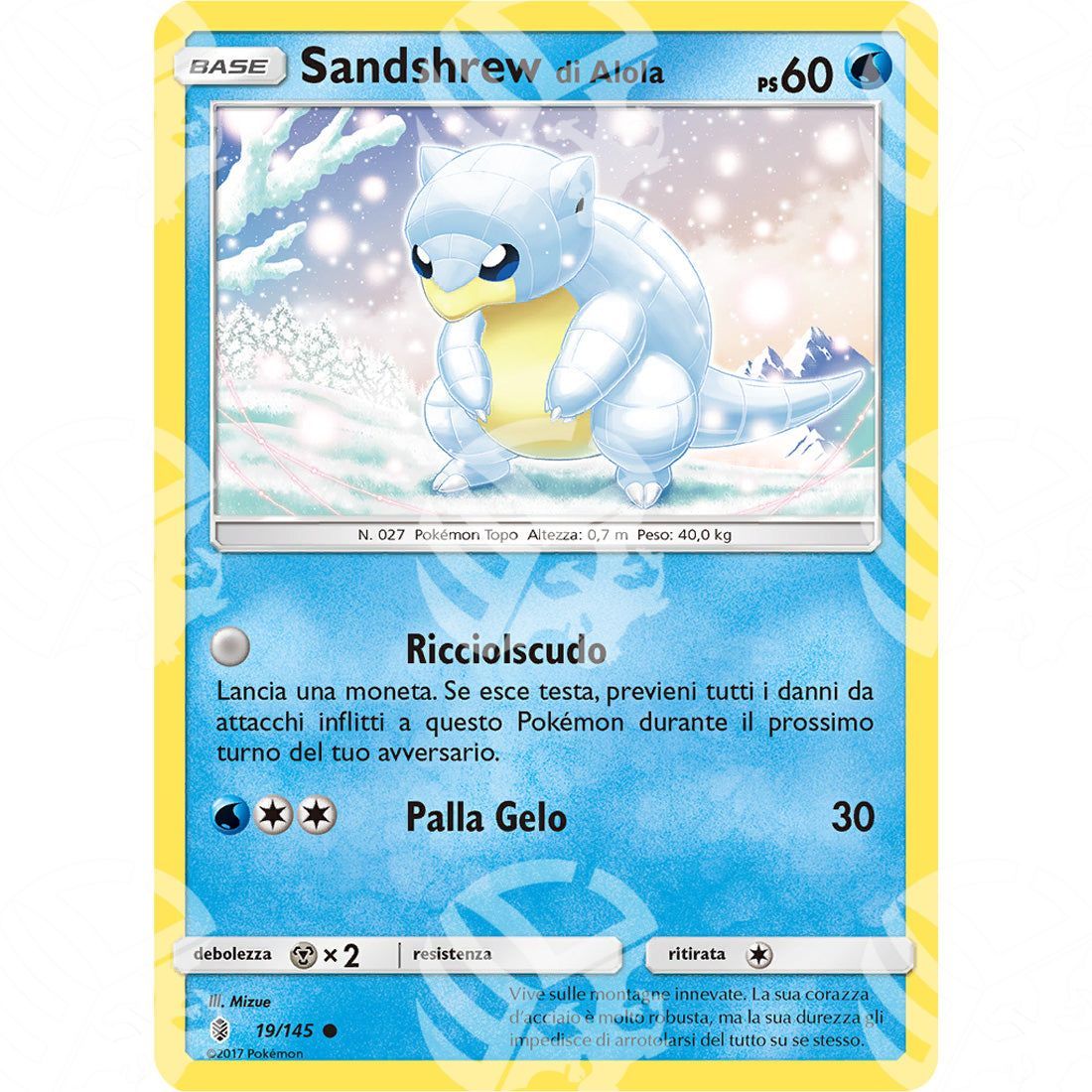 Guardiani Nascenti - Alolan Sandshrew - 19/145 - Warcard - Guardiani Nascenti - Alolan Sandshrew - 19/145 i prezzi più bassi sul mercato, solo da www.warcardshop.com! Carte singole, box, buste e mazzi.